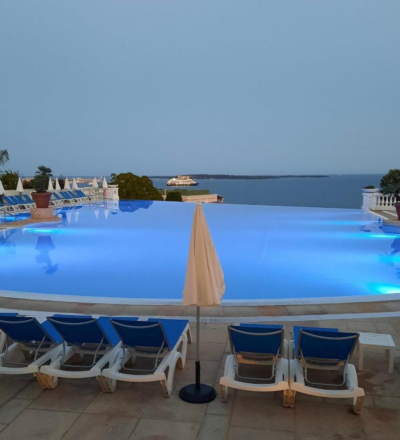 Superbe Appartement Une Chambre Vue Mer Piscine Tennis Канны Экстерьер фото